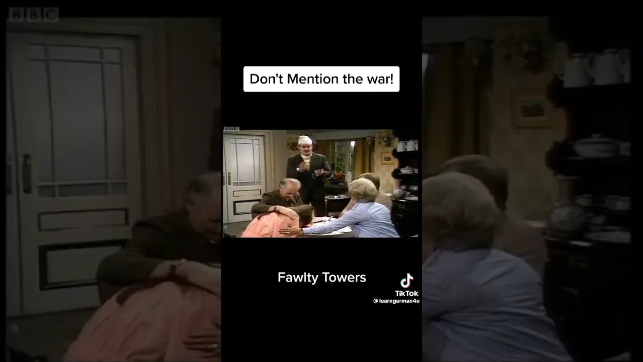 Fawlty Towers Don’t Mention The War Pt1 #FawltyTowers #Classic #British #Comedy