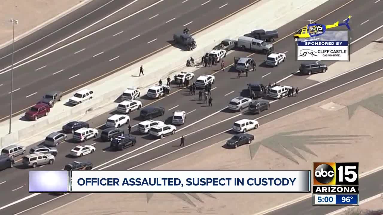 Chase on Loop 202 ends with suspect in custody