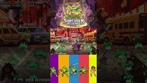 ✅TARTARUGAS NINJAS CORTES #95 - FASE 16