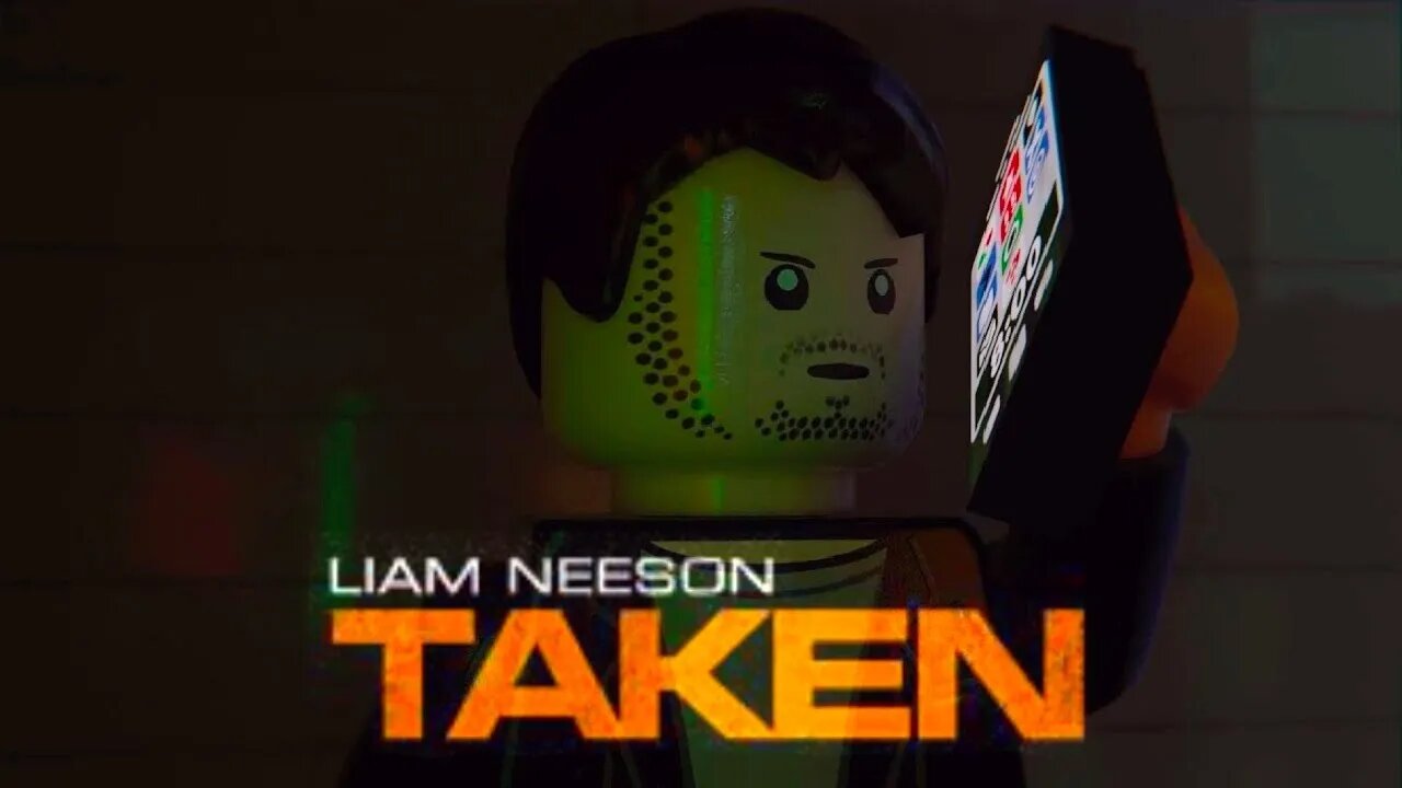 Lego Speech From "Taken" 3D animation (Ft. Qui-Gon Jinn)