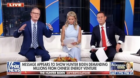 Fox Host OFF SCRIPT, admits NO EVIDENCE of Biden crimes