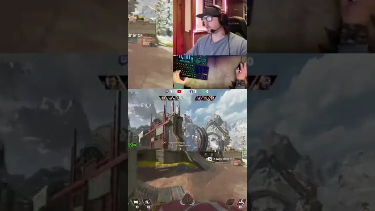 wingman giving em #emotionaldamage #apexlegends #gaming #shorts #apexranked #apexarenas