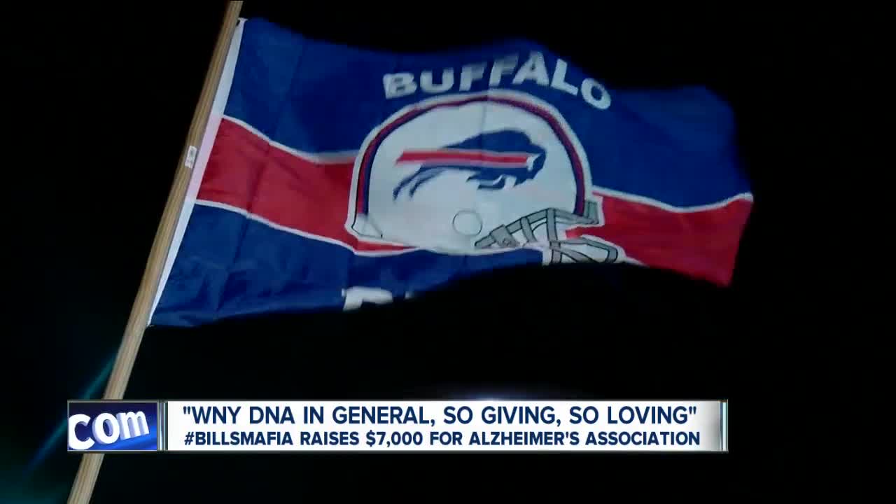 Bills Mafia raises more than $7,000 for Alzheimer's Association