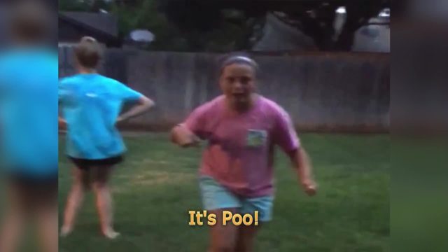 Young Girl Freaks Out When She Steps Into A Poo