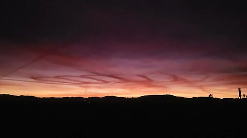 Weird Clouds At Sunrise