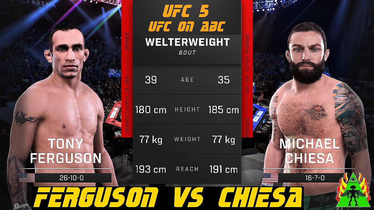 UFC 5 - FERGUSON VS CHIESA