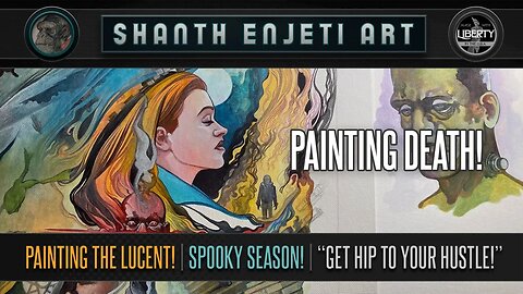 🔴 LIVE! Painting & Chat! SHANTH ENJETI ART!