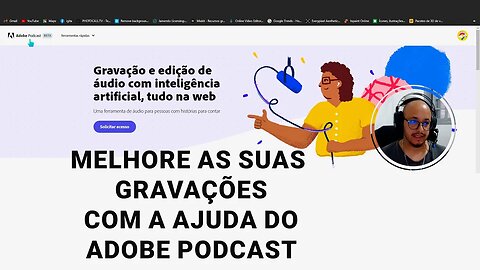 Melhore as suas gravações com a ajuda do Adobe Podcast