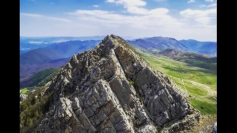 The border of Mazandaran and the desert province of Seman in Iran