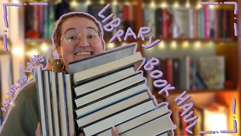 library book haul! 40+ books