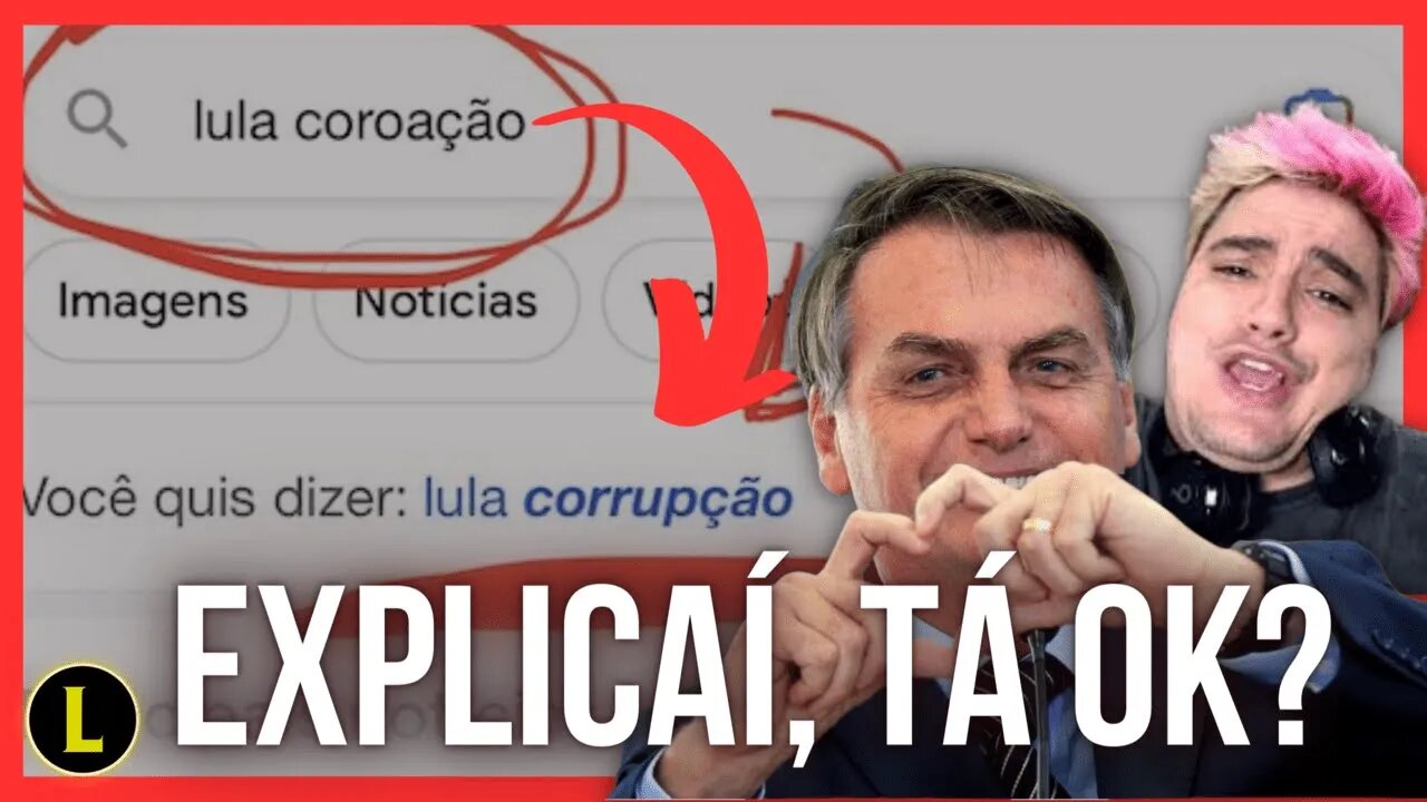 Afinal, é COROAÇÃO ou CORRUPÇÃO, senhor Google?