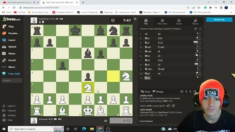FIRST TIME PLAYING CHESS..