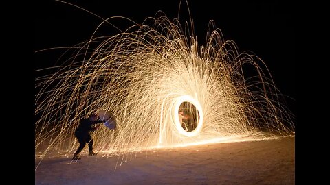 Al Quaa Desert Sunset & Milky Way Spot With Steel Wool Photo Shoot