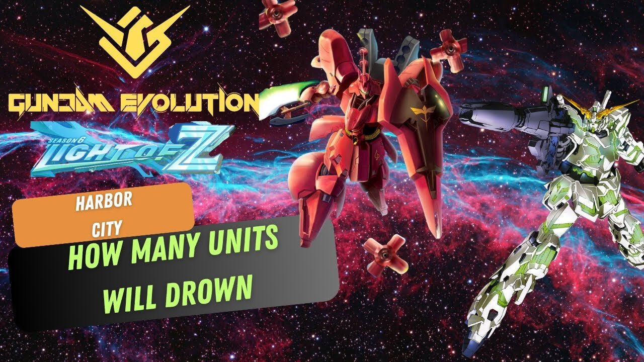 It is Harbor City, guess how many self-destruct | Gundam Evolution | Full Game