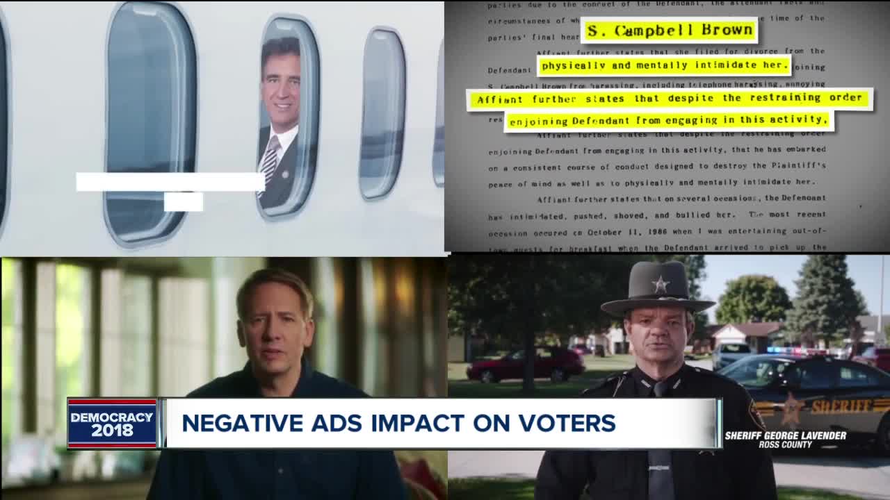 Negative ads run the risk of turning off voters to the election as a whole