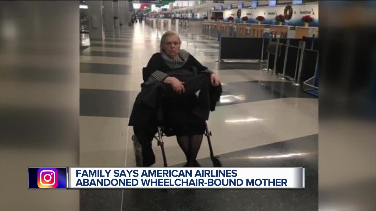 Metro Detroit woman in wheelchair left at Chicago airport after flight canceled