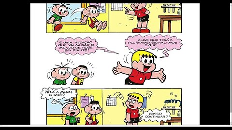 Cebolinha E Cascão Em O Gênio Pt.01 [Pause o Vídeo Caso Não Consiga Ler]