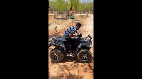 Humne ki ATV Bike Ride 😎 #priyalkukreja #shorts #ytshorts