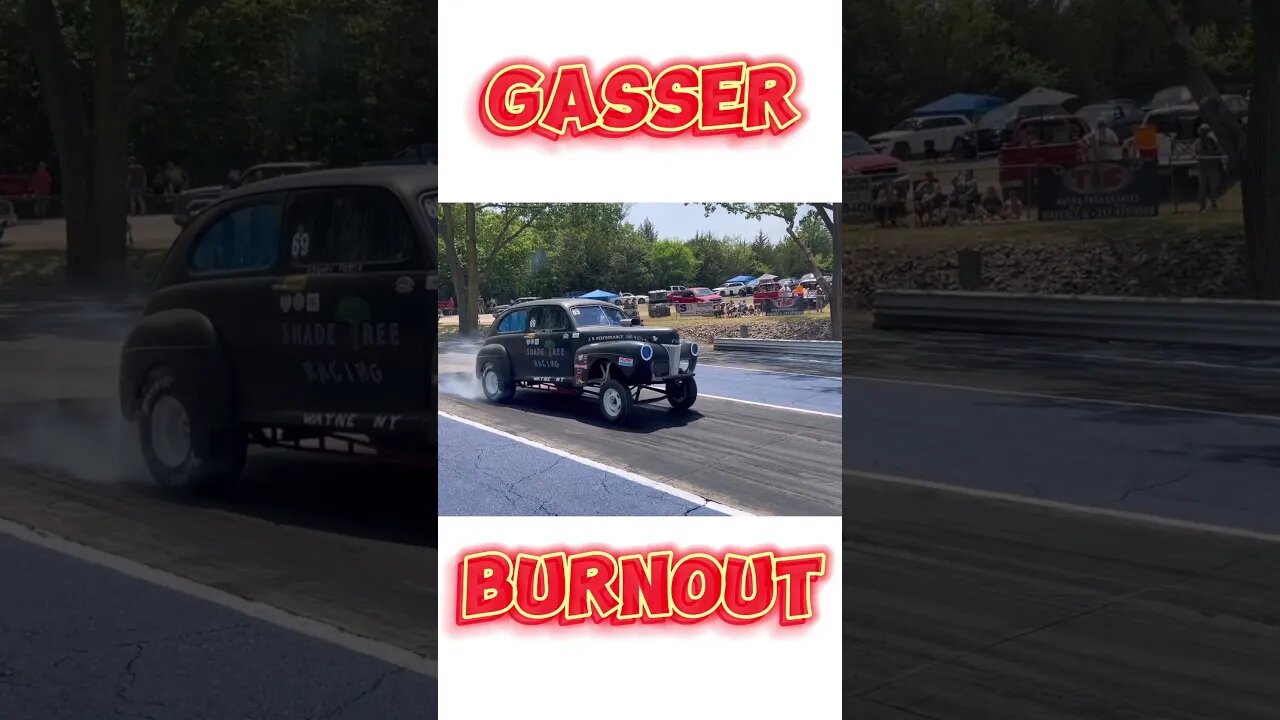 Rate This Burnout! One Wild Gasser! #shorts
