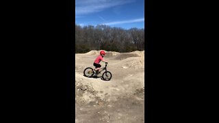 Austin's First Attempt at the Beginner Hills