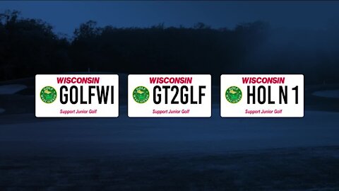 New golf license plates to fund college scholarships