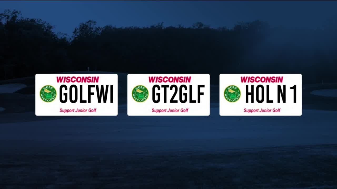 New golf license plates to fund college scholarships