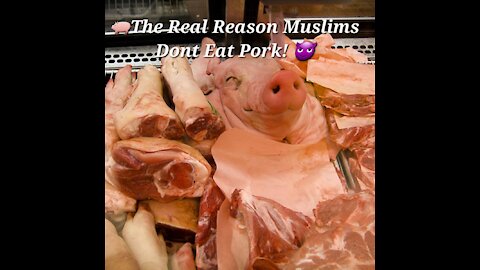 🐖The Real Reason Muslims Dont Eat Pork! 😈