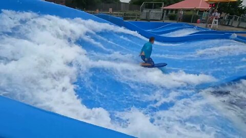 flowrider - Ben - 5 at Soak City, Kings Island