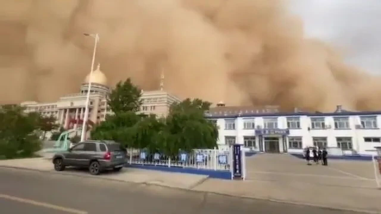 Sandstorm in China