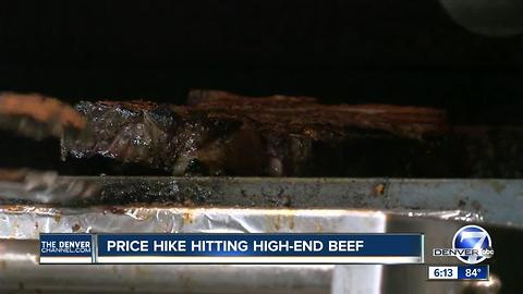 Beef price hikes hit Denver steakhouses