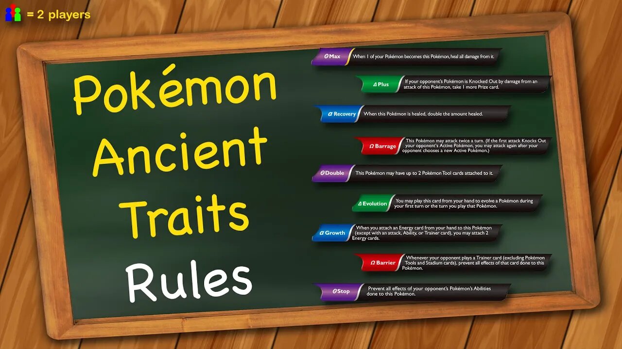 Pokemon Ancient Traits Rules