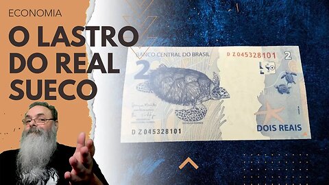 SERÁ que VOCÊ TEM uma NOTA de REAL PRODUZIDA na SUÉCIA? E por que ESSE PAPELZINHO teria LASTRO?