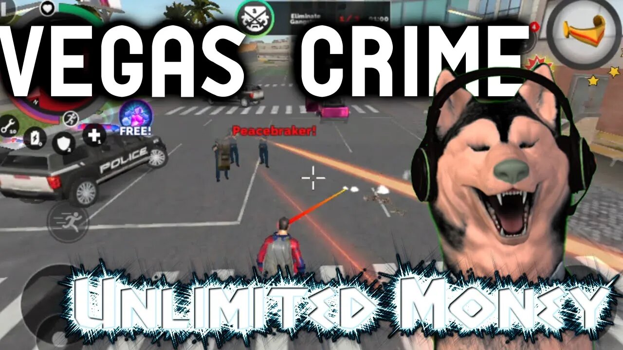 Vegas Crime Simulator: Unlimited Money!!! Gameplay on android