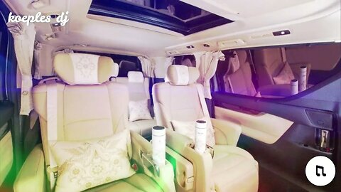 Modifikasi interior mobil alphard review koeples #5