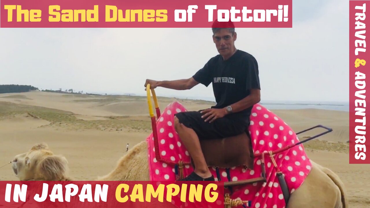 🐫 The Sand Dunes of Tottori, Japan | MY FIRST CAMEL RIDE! 🗾