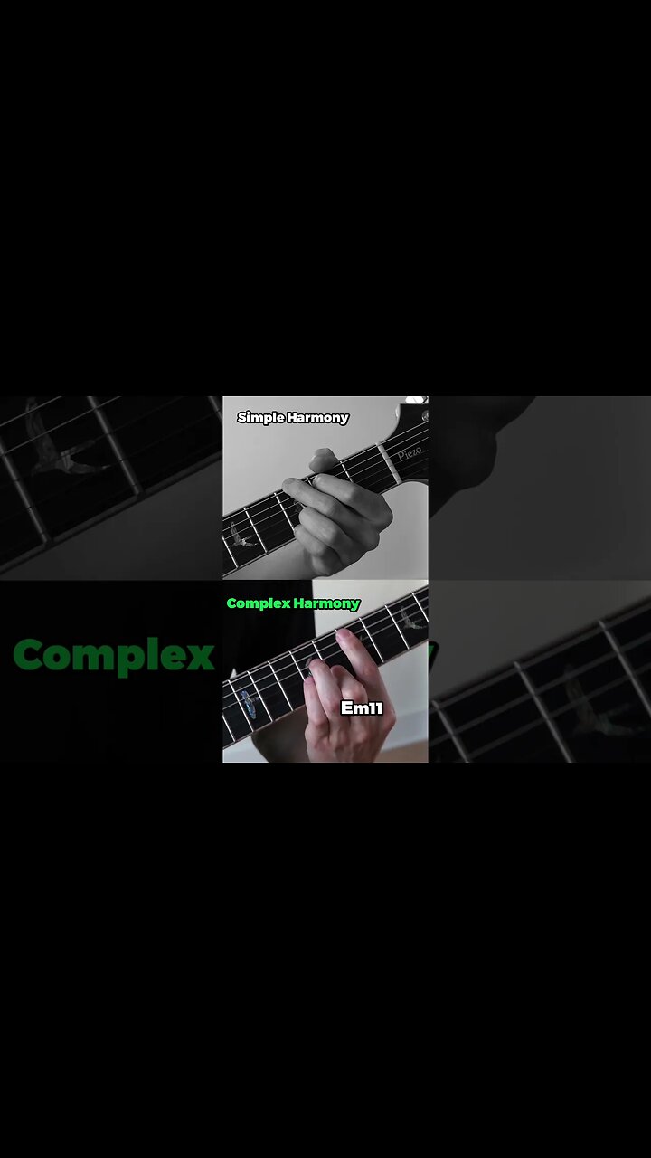 Simple VS Complex Harmony