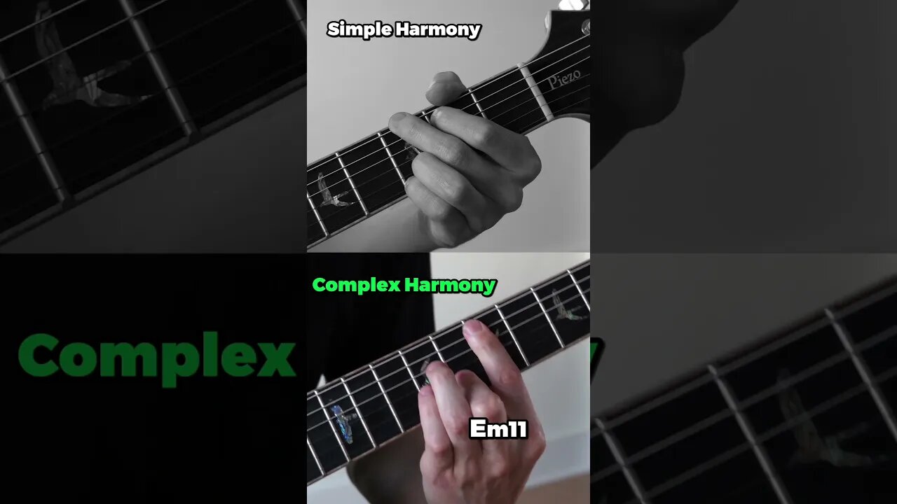 Simple VS Complex Harmony