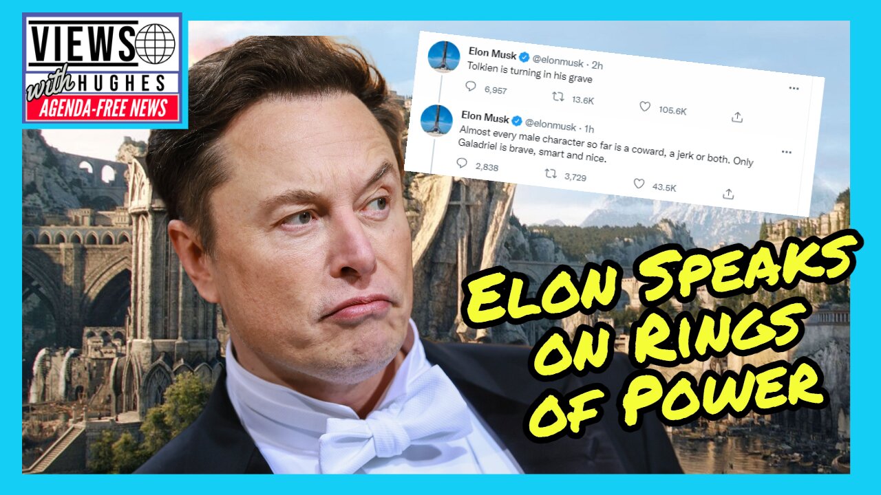 Elon Musk Talks Rings of Power on Twitter!