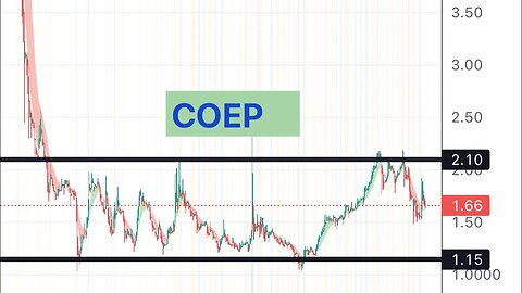 Buy #COEP ? Chart looks juicy! $coep