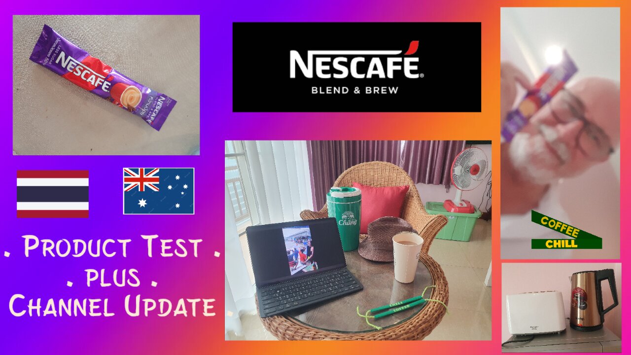 NESCAFE Blend and Brew Instant Coffee 3in1 Product Test + Channel Update on Coffee Chill TV #coffee