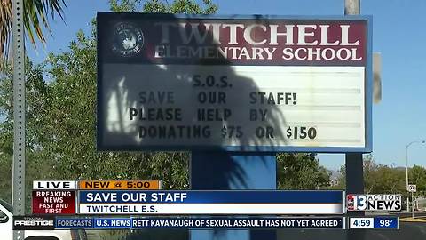 Schools raise money to "Save Our Staff"