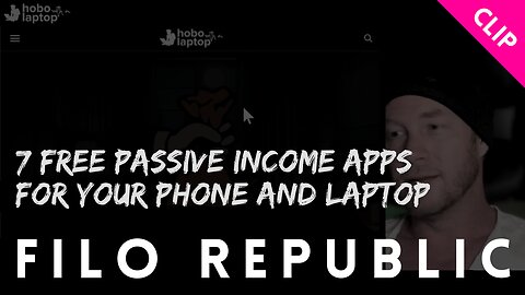 Passive Income Apps For Your Phone + Laptop! USA! Philippines! India! Thailand! Canada! Beer Money!