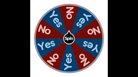 Yes Or No Picker Wheel-Gets you out of the confusing decision