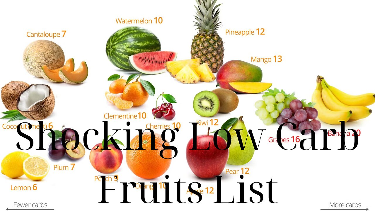 Top Nutritionist Shares Shocking Low Carb Fruits List