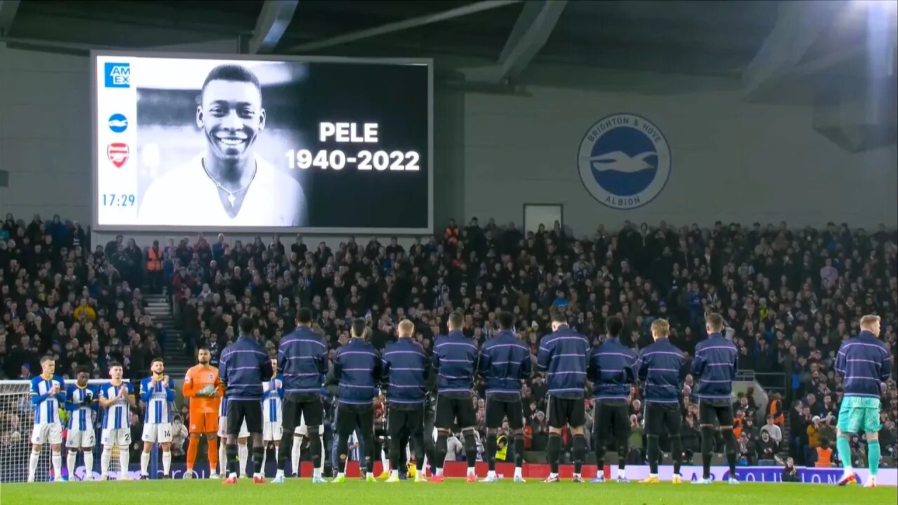 Edu and Martinelli pay tribute to Pele ahead of Arsenal Premier League match