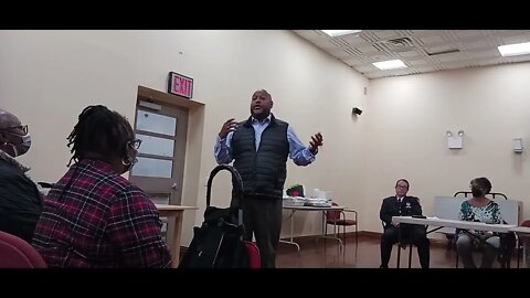 The Unity Meeting Hosted by @NYPD77thpct Community Council 10/10/2022 #shaylaroman