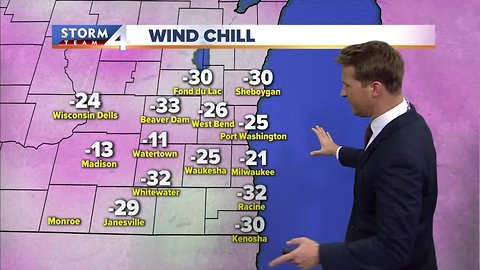One more frigid night before warmup starts