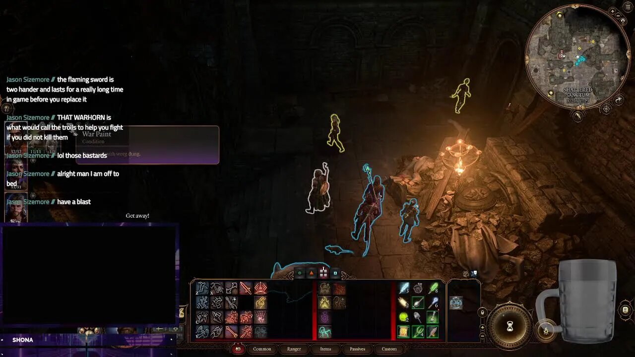 Shady shack stream
