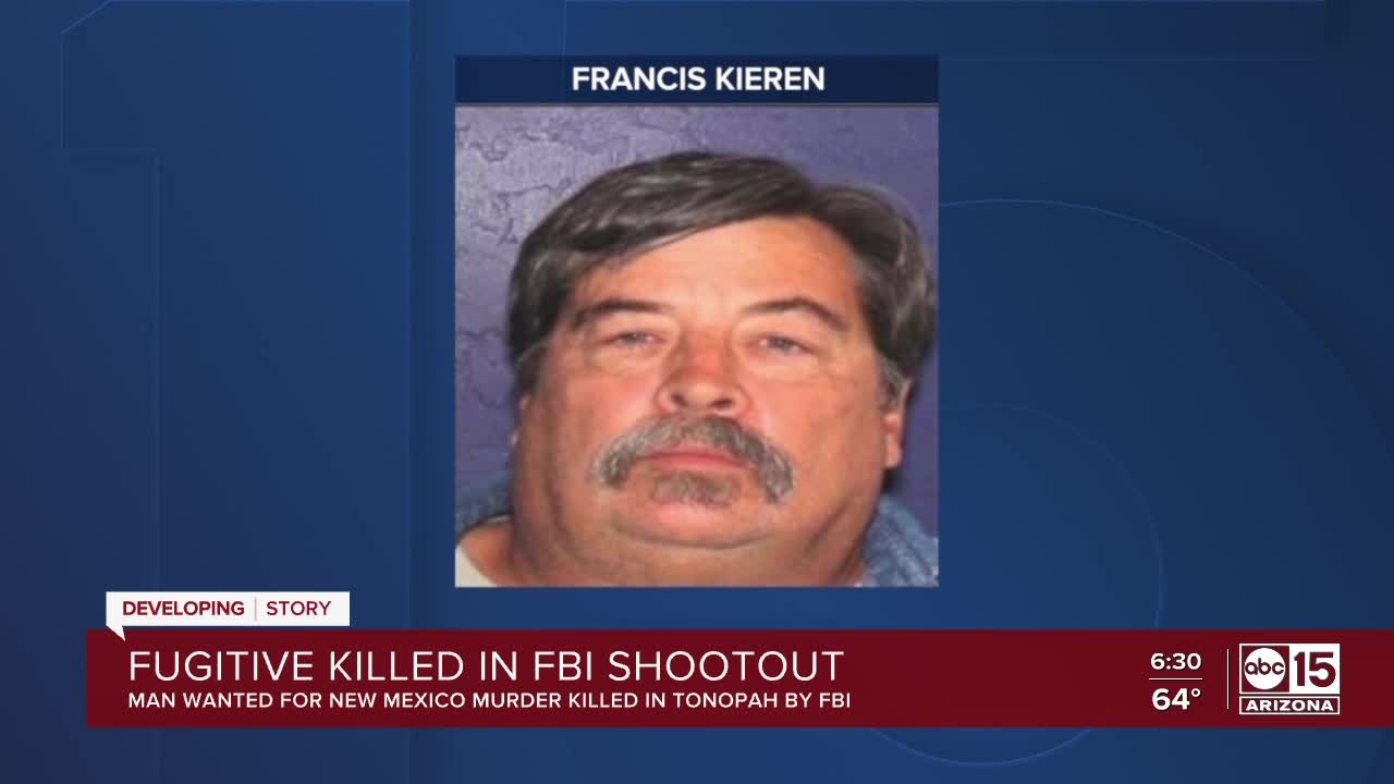 Man wanted for New Mexico homicide shot and killed by FBI in Tonopah
