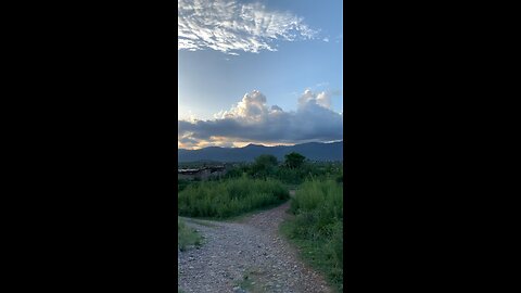 A beautiful weather and a cloudy sky ☁️❤️